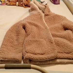 Kids girls brown jacket